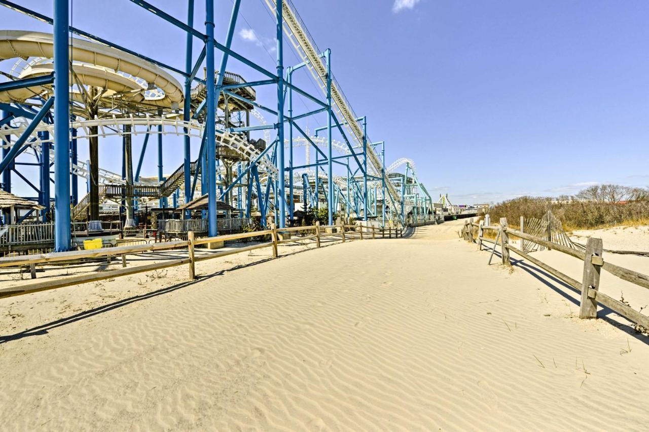 North Wildwood Condo With Pool, Walk To Boardwalk! المظهر الخارجي الصورة