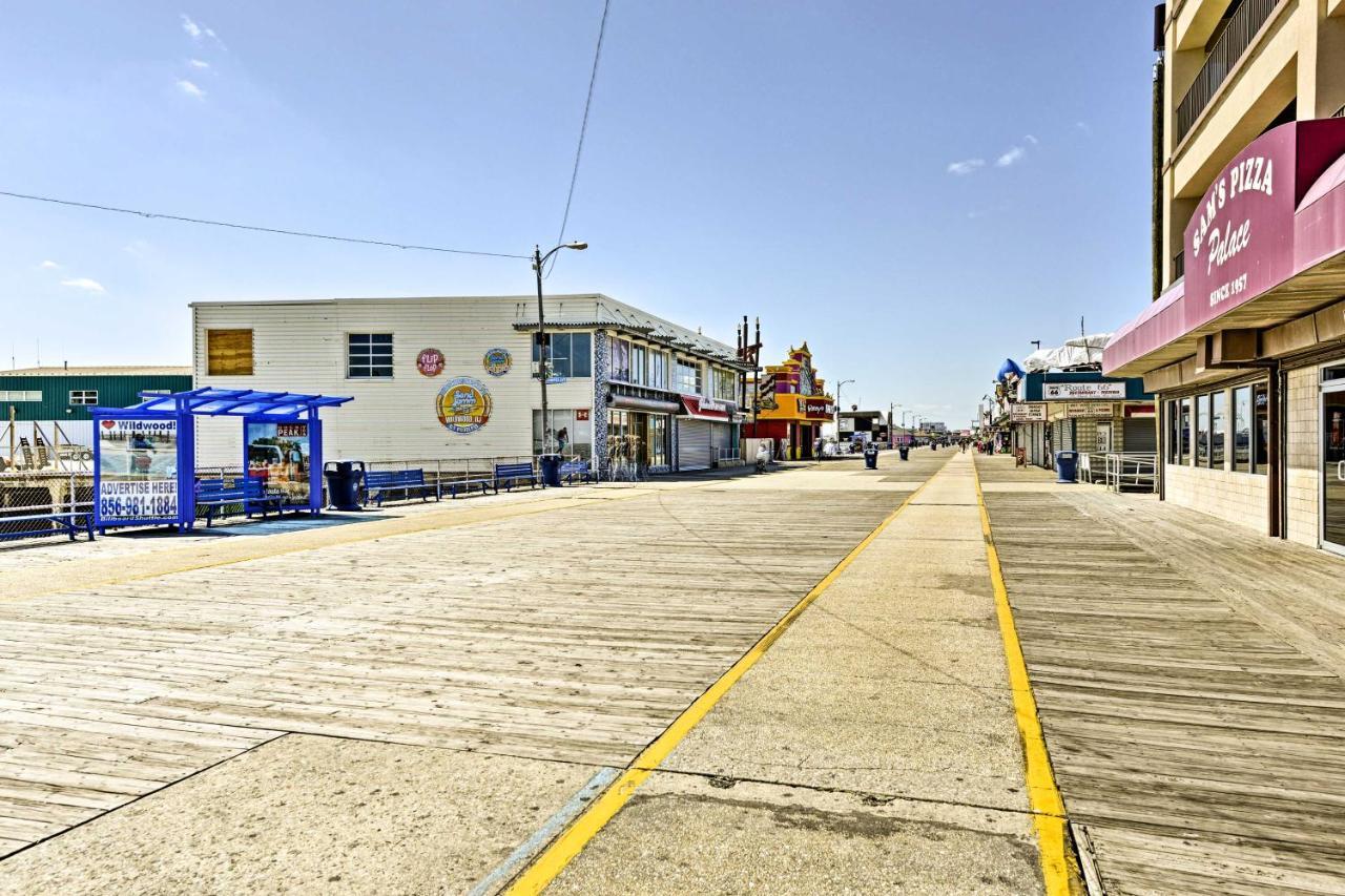 North Wildwood Condo With Pool, Walk To Boardwalk! المظهر الخارجي الصورة