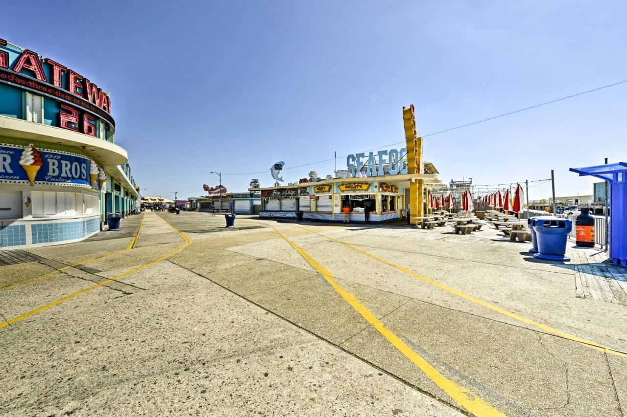 North Wildwood Condo With Pool, Walk To Boardwalk! المظهر الخارجي الصورة